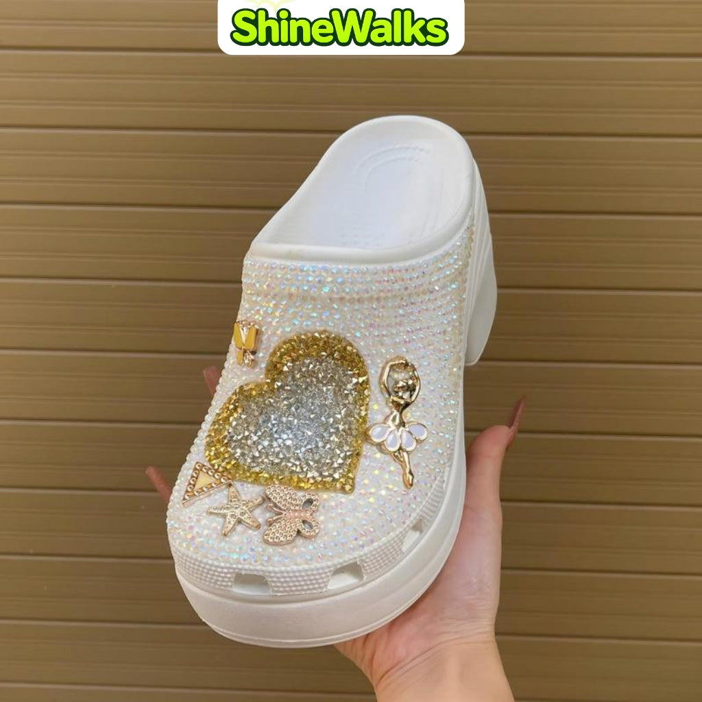 Dreamy Heart Aura Clogs
