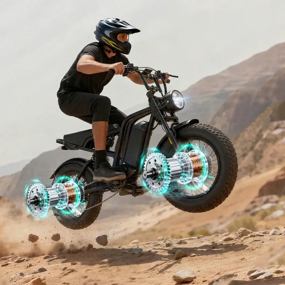 All-Terrain 1500W Peak Motor Electric Bike