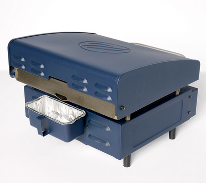 17" Portable Outdoor Griddle with Hood,Carry Bag & Tool Kit
