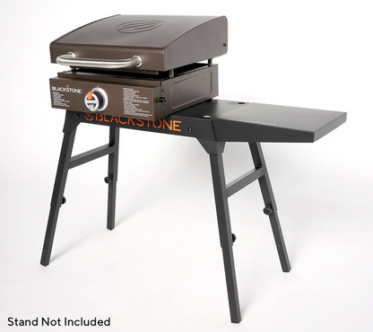 17" Portable Outdoor Griddle with Hood,Carry Bag & Tool Kit