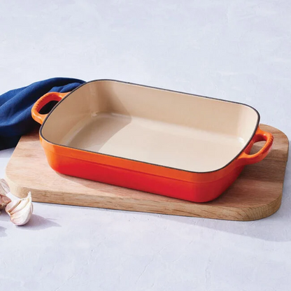 5.25-qt Signature Enameled Cast- Iron Roaster